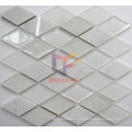 Light Emperador Marble Mix Cracked Ceramic Crystal Mosaic Tile for Decoration (CS252)